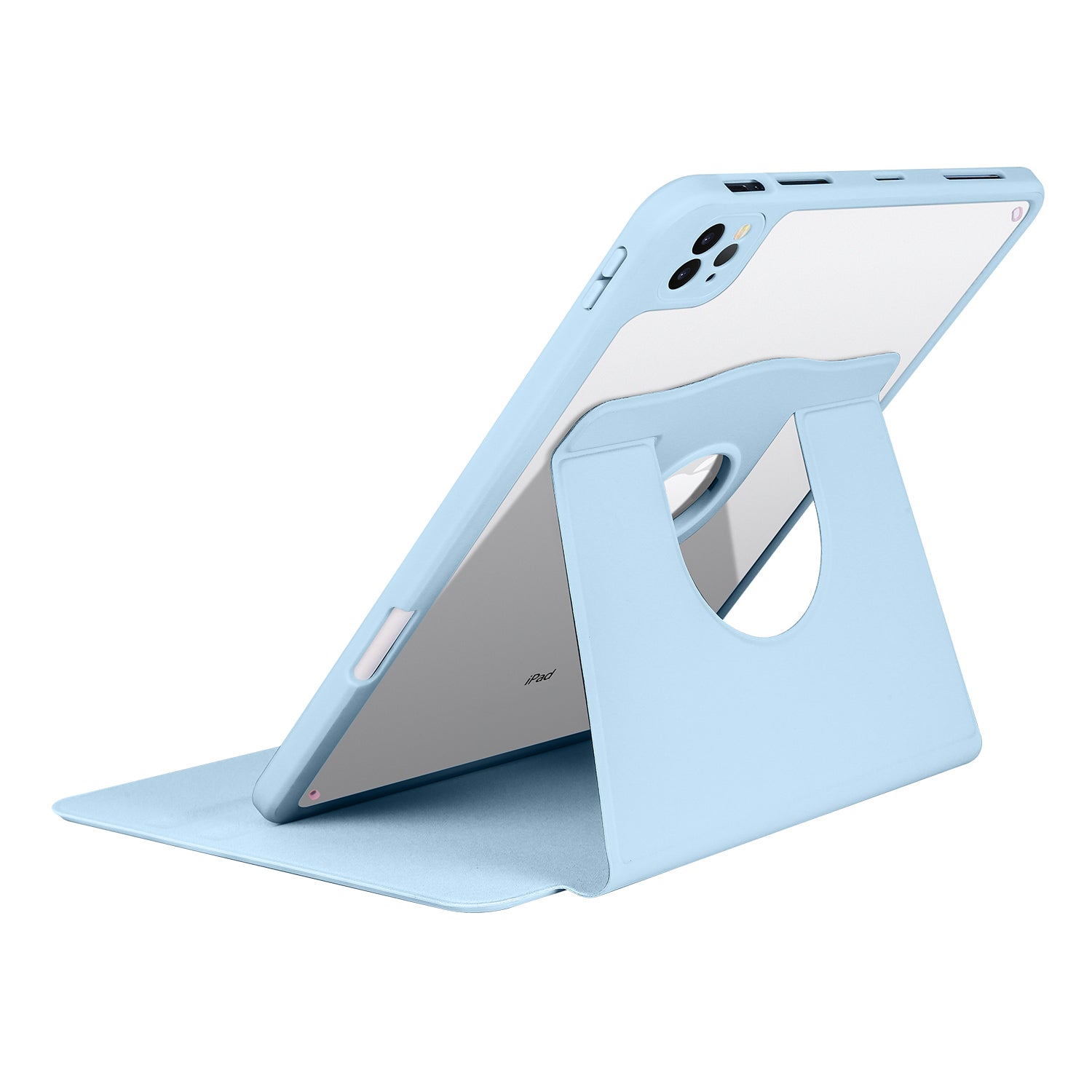 For iPad Pro 11 (2020) (2021) (2022) iPad Air (2020) (2022) Rotary Kickstand Tablet Case PU Leather Acrylic Protective Cover For iPad Pro 11 (2020) (2021) (2022) iPad Air (2020) (2022) Rotary Kickstand Tablet Case PU Leather Acrylic Protective Cover